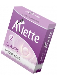 Классические презервативы Arlette Classic - 3 шт. - Arlette - купить с доставкой в Грозном