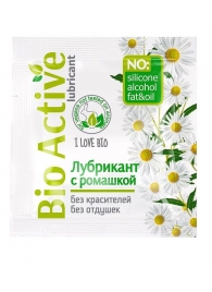 Пробник лубриканта на водной основе Bio Active - 3 гр. - Биоритм - купить с доставкой в Грозном