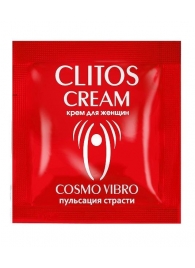 Пробник возбуждающего крема для женщин Clitos Cream - 1,5 гр. - Биоритм - купить с доставкой в Грозном