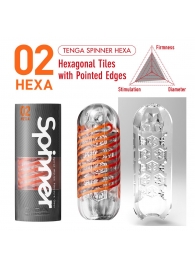Мастурбатор SPINNER Hexa - Tenga - в Грозном купить с доставкой