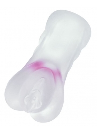 Прозрачный реалистичный мастурбатор Juicy Pussy Crystal Rose - ToyFa - в Грозном купить с доставкой