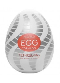 Мастурбатор-яйцо EGG Tornado - Tenga - в Грозном купить с доставкой