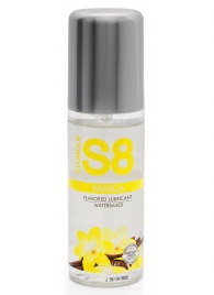 Лубрикант на водной основе Stimul8 Flavored Lube с ванильным ароматом - 125 мл. - Stimul8 - купить с доставкой в Грозном