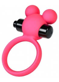 Розовое виброкольцо на пенис A-Toys - A-toys - в Грозном купить с доставкой
