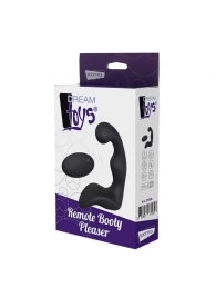 Черный вибромассажер простаты REMOTE BOOTY PLEASER - Dream Toys - в Грозном купить с доставкой