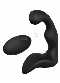 Черный вибромассажер простаты REMOTE BOOTY PLEASER - Dream Toys - в Грозном купить с доставкой