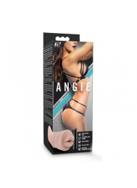 Телесный мастурбатор-ротик Angie - Blush Novelties - в Грозном купить с доставкой