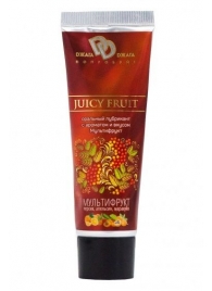 Интимный съедобный лубрикант JUICY FRUIT с ароматом фруктов - 30 мл. - БиоМед - купить с доставкой в Грозном