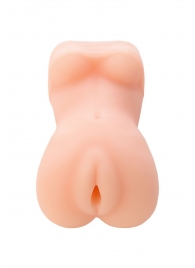 Телесный мастурбатор в виде женской фигурки - Toyfa Basic - в Грозном купить с доставкой