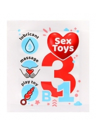 Гель-лубрикант на водной основе Sex Toys - 4 гр. - Биоритм - купить с доставкой в Грозном