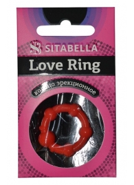 Эрекционное кольцо из киберкожи со стимулирующими бусинами - Sitabella - в Грозном купить с доставкой