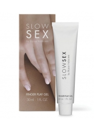 Гель для мастурбации с ароматом кокоса Slow Sex Finger Play Gel - 30 мл. - Bijoux Indiscrets - купить с доставкой в Грозном