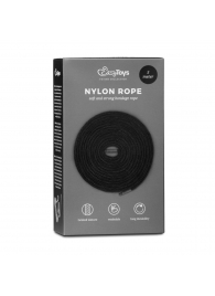 Черная веревка для бондажа Easytoys Bondage Rope - 5 м. - Easy toys - купить с доставкой в Грозном