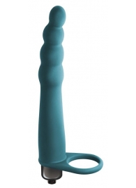 Зеленая вибронасадка для двойного проникновения Bramble - 16,5 см. - Lola Games - купить с доставкой в Грозном