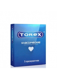 Гладкие презервативы Torex  Классические  - 3 шт. - Torex - купить с доставкой в Грозном
