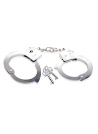 Металлические наручники Beginner s Metal Cuffs - Pipedream - купить с доставкой в Грозном