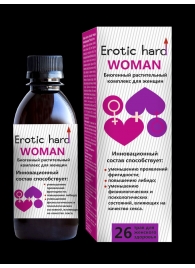 Женский биогенный концентрат для повышения либидо Erotic hard Woman - 250 мл. - Erotic Hard - купить с доставкой в Грозном
