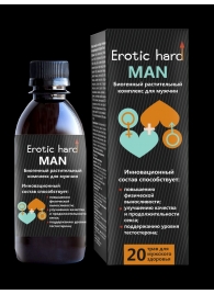 Мужской биогенный концентрат для усиления эрекции Erotic hard Man - 250 мл. - Erotic Hard - купить с доставкой в Грозном