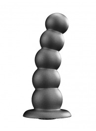 Черная насадка-плаг на харнесс PLATINUM 9 - 24 см. - LOVETOY (А-Полимер) - купить с доставкой в Грозном