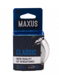 Классические презервативы в пластиковом кейсе MAXUS Classic - 3 шт. - Maxus - купить с доставкой в Грозном