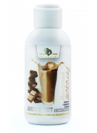 Интимный гель-смазка JUICY FRUIT с ароматом молочного шоколада - 100 мл. - БиоМед - купить с доставкой в Грозном