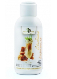 Интимный гель-смазка JUICY FRUIT с ароматом солёной карамели - 100 мл. - БиоМед - купить с доставкой в Грозном