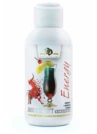Интимный гель-смазка JUICY FRUIT с ароматом энергетика - 100 мл. - БиоМед - купить с доставкой в Грозном