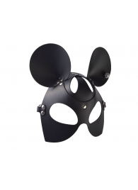 Черная кожаная маска  Мышка - Sitabella - купить с доставкой в Грозном