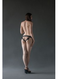 Черные трусики Better с анальной насадкой - 8 см. - Lola Games - купить с доставкой в Грозном