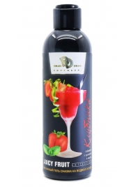 Интимный гель-смазка JUICY FRUIT с ароматом клубники - 200 мл. - БиоМед - купить с доставкой в Грозном