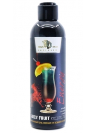 Интимный гель-смазка JUICY FRUIT с ароматом энергетика - 200 мл. - БиоМед - купить с доставкой в Грозном