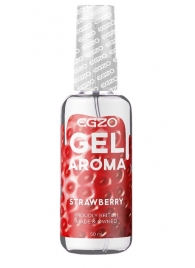 Интимный лубрикант EGZO AROMA с ароматом клубники - 50 мл. - EGZO - купить с доставкой в Грозном