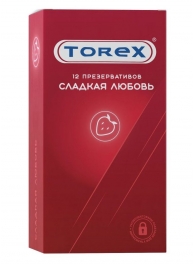 Презервативы Torex  Сладкая любовь  с ароматом клубники - 12 шт. - Torex - купить с доставкой в Грозном