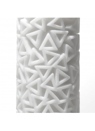 Белый 3D мастурбатор PILE - Tenga - в Грозном купить с доставкой