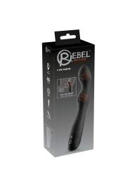 Черный вибромассажер простаты P-Spot - 23,5 см. - Orion - в Грозном купить с доставкой