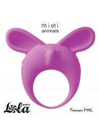 Фиолетовое эрекционное кольцо Fennec Phil - Lola Games - в Грозном купить с доставкой