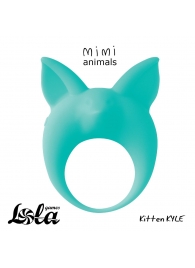 Зеленое эрекционное кольцо Kitten Kyle - Lola Games - в Грозном купить с доставкой