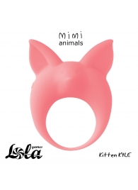 Оранжевое эрекционное кольцо Kitten Kyle - Lola Games - в Грозном купить с доставкой