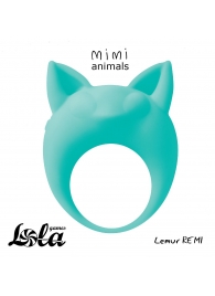 Зеленое эрекционное кольцо Lemur Remi - Lola Games - в Грозном купить с доставкой