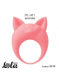 Оранжевое эрекционное кольцо Lemur Remi - Lola Games - в Грозном купить с доставкой
