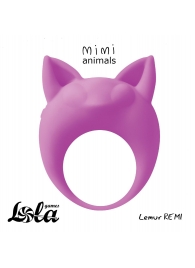 Фиолетовое эрекционное кольцо Lemur Remi - Lola Games - в Грозном купить с доставкой