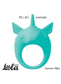 Зеленое эрекционное кольцо Unicorn Alfie - Lola Games - в Грозном купить с доставкой