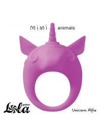 Фиолетовое эрекционное кольцо Unicorn Alfie - Lola Games - в Грозном купить с доставкой