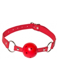 Красный кляп-шарик Firecracker - Lola Games - купить с доставкой в Грозном