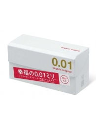 Супер тонкие презервативы Sagami Original 0.01 - 10 шт. - Sagami - купить с доставкой в Грозном