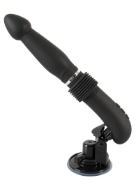 Черная секс-машина с поступательными движениями Fucking Machine - Orion - купить с доставкой в Грозном