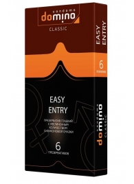 Презервативы с увеличенным количеством смазки DOMINO Easy Entry - 6 шт. - Domino - купить с доставкой в Грозном