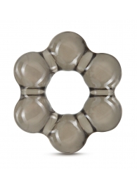 Дымчатое эрекционное кольцо Stay Hard Thick Bead Cock Ring - Blush Novelties - в Грозном купить с доставкой
