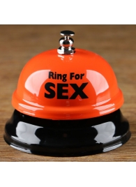 Настольный звонок RING FOR SEX - Сима-Ленд - купить с доставкой в Грозном