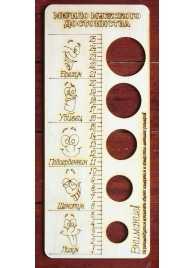 Деревянное мерило мужского достоинства - Дарим красиво - купить с доставкой в Грозном